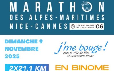 Marathon de Nice en binôme